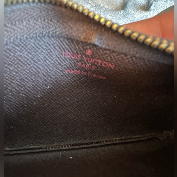 Pre-loved Louis Vuitton Card Holder & Key Pouch in damier ebene - Picture 9 of 11